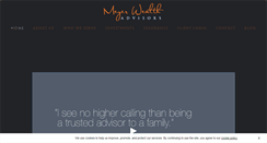 Desktop Screenshot of meyerwealth.com